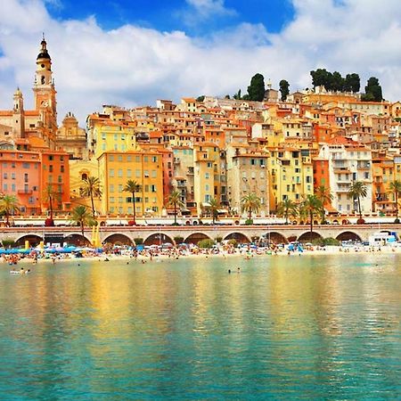 Les Mimosas Menton Bagian luar foto