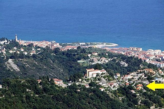 Les Mimosas Menton Bagian luar foto