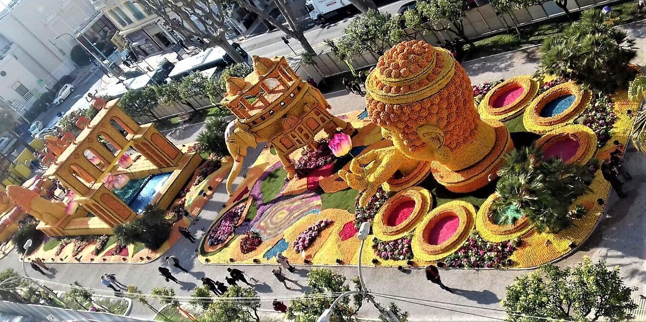 Les Mimosas Menton Bagian luar foto