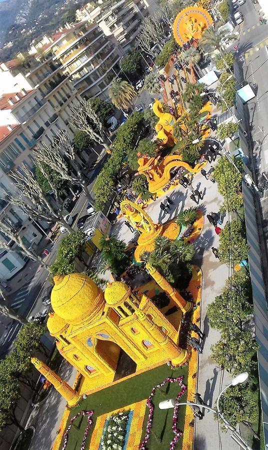 Les Mimosas Menton Bagian luar foto